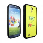 Wholesale Samsung Galaxy S4 Sponge I Love You Design Gummy Case